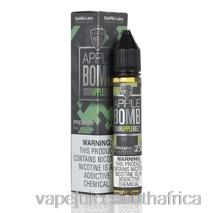 Vape Juice South Africa Apple Bomb - Vgod E-Liquid - 60Ml 0Mg